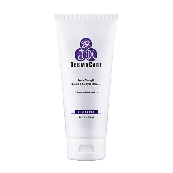 DermaCare Gentle Strength Glycolic & Salicylic Cleanser