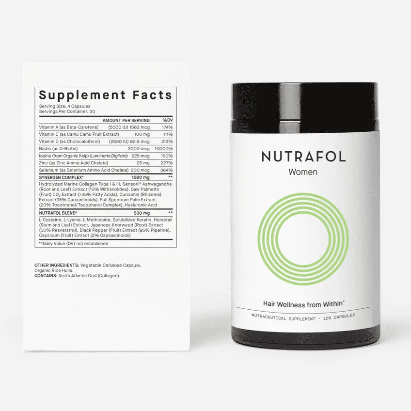 Nutrafol Women Supplement Facts