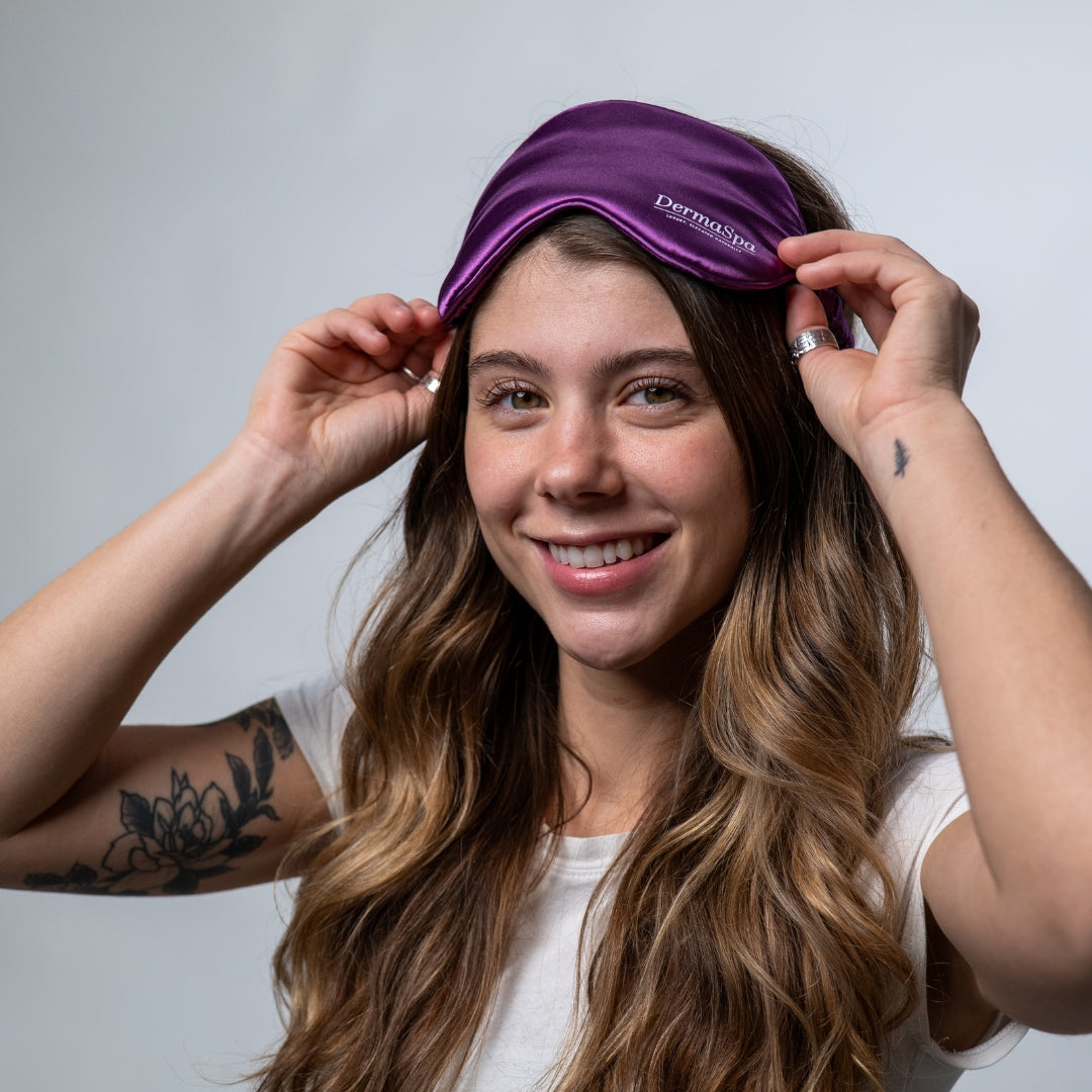 Luxury Silk Eye Mask + Aromatherapy Mist