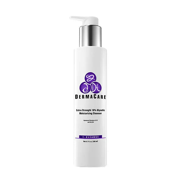 DermaCare Extra Strength 10% Glycolic Moisturizing Cleanser