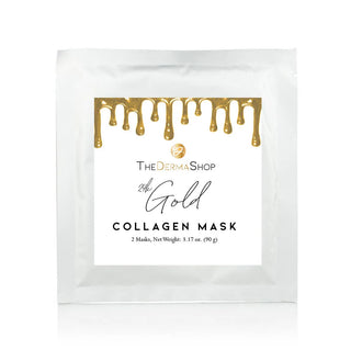 TheDermaShop Mascarilla de colágeno de oro de 24 k