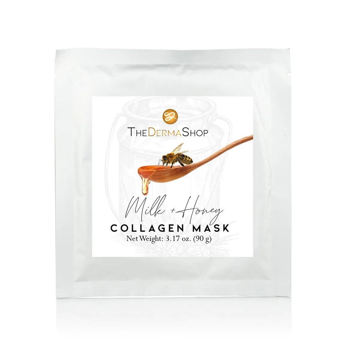 TheDermaShop Milk & Honey Collagen Mask