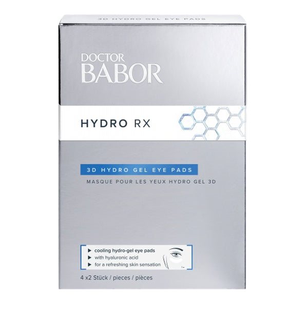 DOCTOR BABOR HYDRO RX 3D Hydro Gel Almohadillas para ojos (paquete de 4)