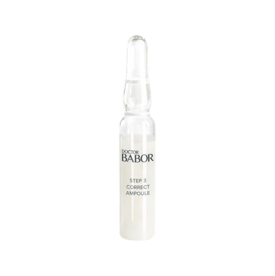 DOCTOR BABOR BRIGHTENING INTENSE Skin Tone Corrector Ampoule Treatment Step 3 Correct Ampoule